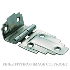 TRADCO 3798 OFFSET HINGE (STEPPED) SI 63 X 32MM SATIN NICKEL