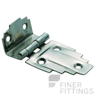 TRADCO OFFSET HINGE (STEPPED) SI 63 X 32MM SATIN NICKEL