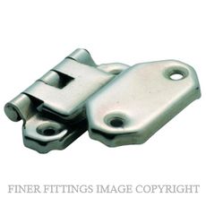 TRADCO 3799 OFFSET HINGE FOLD OVER SI 45 X 42MM SATIN NICKEL