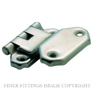 TRADCO 3799 OFFSET HINGE FOLD OVER SI 45 X 42MM SATIN NICKEL