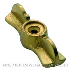 TRADCO 3810 BUTTERFLY CATCH 45MM POLISHED BRASS
