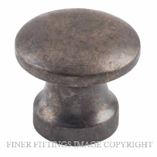 TRADCO CUPBOARD KNOB 10MM ANTIQUE BRASS