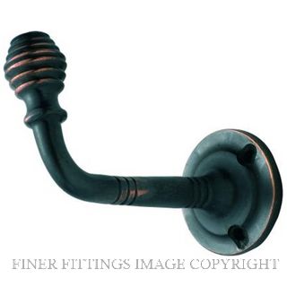 TRADCO 3915 TIE BACK HOOKS ANTIQUE COPPER