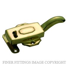 TRADCO 3832 KITCHEN DRESSER LATCH R/H SB POLISHED BRASS