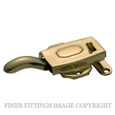 TRADCO 3831 KITCHEN DRESSER LATCH L/H SB POLISHED BRASS