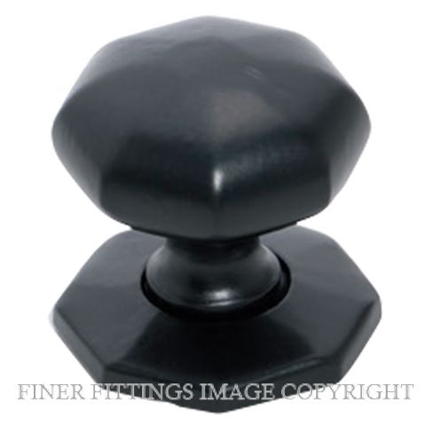 TRADCO 4084 - 4086 IRON CABINET KNOBS MATT BLACK