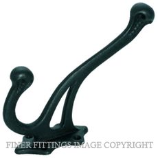 TRADCO 3943 HAT & COAT HOOK MATT BLACK