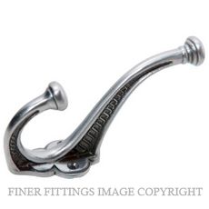 TRADCO 3950 HAT & COAT HOOK CI POLISHED METAL