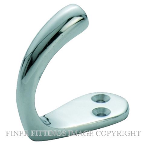 TRADCO 3964 SINGLE ROBE HOOK CHROME PLATE