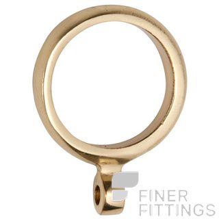 TRADCO 4630 CURTAIN RING 25MM (INTERNAL) POLISHED BRASS