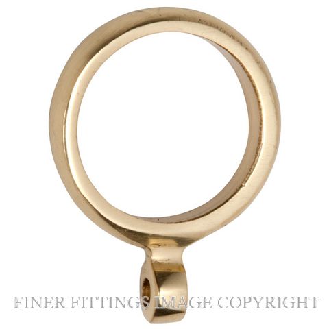 TRADCO 4630 0 4632 CURTAIN RING POLISHED BRASS