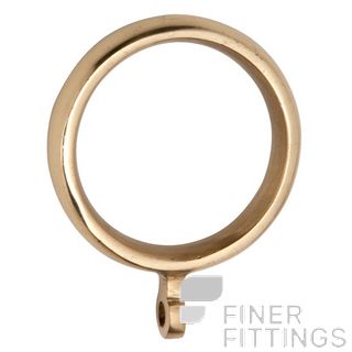 TRADCO 4631 CURTAIN RING 32MM (INTERNAL) POLISHED BRASS