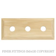 TRADCO 5423 TREBLE BLOCK CLASSIC 225 X 90MM PINE