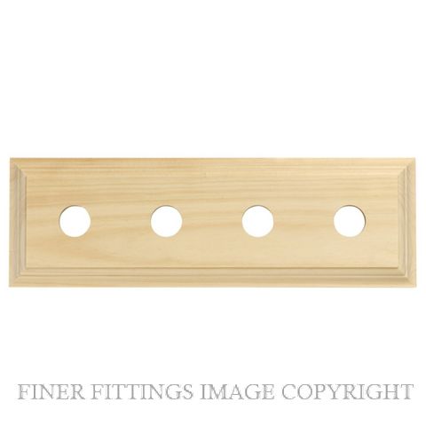 TRADCO 5424 QUAD BLOCK CLASSIC 225 X 90MM PINE