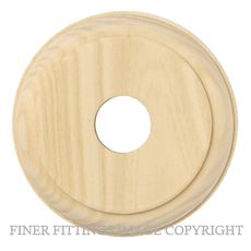 TRADCO 5440 SINGLE ROUND BLOCK 90MM PINE