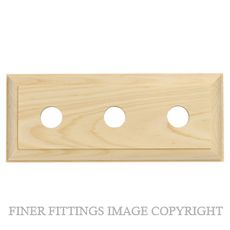 TRADCO 5443 TREBLE BLOCK TRADITIONAL 225 X 90MM PINE