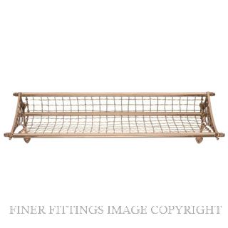 TRADCO 4840 LUGGAGE RACK NSWR 725MMx240MM POLISHED BRASS