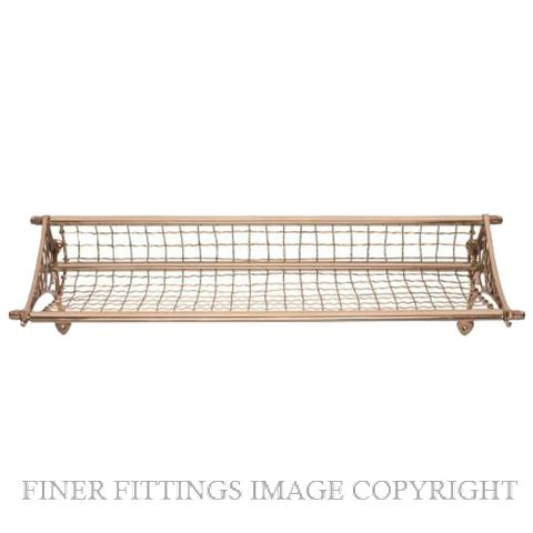 TRADCO 4840 LUGGAGE RACK NSWR 725MMx240MM POLISHED BRASS