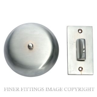 TRADCO 5518 TURN BELL SATIN CHROME