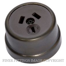 TRADCO 5554 TRADITIONAL SOCKET ANTIQUE BRASS-BROWN