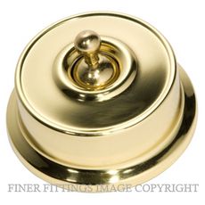 TRADCO 5470 FEDERATION SWITCH POLISHED BRASS