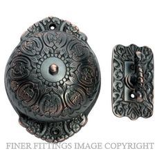 TRADCO 5508 TURN BELL -FANCY ANTIQUE COPPER