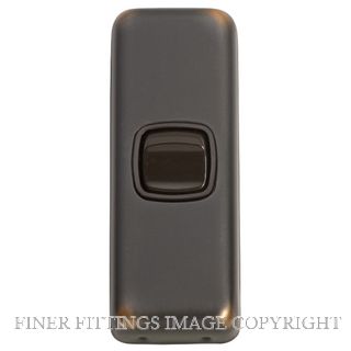 TRADCO 5810 SWITCH ROCKER 1 GANG ANTIQUE COPPER-BROWN
