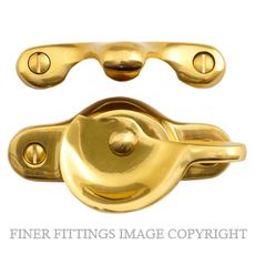 WINDSOR 5025 PB SASH FASTENER POLISHED BRASS