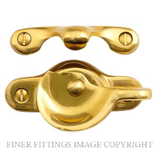 WINDSOR 5025 PB SASH FASTENER POLISHED BRASS