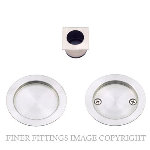 WINDSOR 5326 CAVITY-SUITE PASSAGE KIT ROUND SATIN STAINLESS