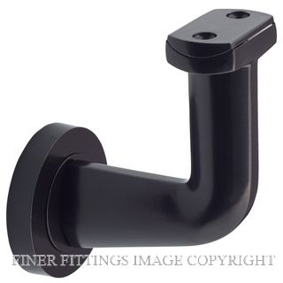 WINDSOR 5352 VULCAN STYLE STAIR BRACKET ROUND MATT BLACK