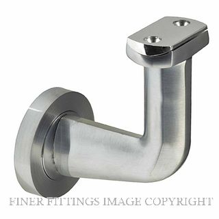 WINDSOR 5352 BN VULCAN STYLE STAIR RAIL BRACKET RND BRUSHED NICKEL