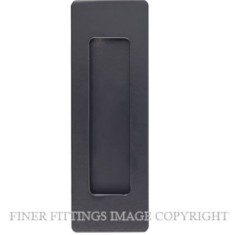 WINDSOR 5317 - 5319 BLK SINGLE FLUSH PULLS MATT BLACK