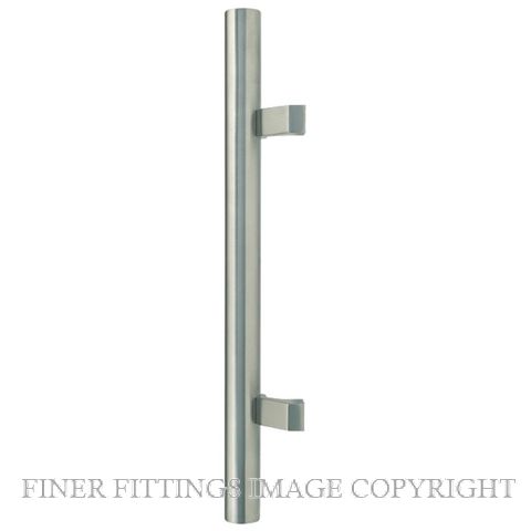 WINDSOR 7027 - 7028 OFFSET PULL HANDLES SATIN STAINLESS