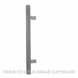 WINDSOR 7054-FF SS 450MM PULL 25MM SQUARE SINGLE STAINLESS STEEL