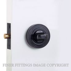 WINDSOR 9034 BLK PRIVACY TURN SET 60MM BOLT MATT BLACK