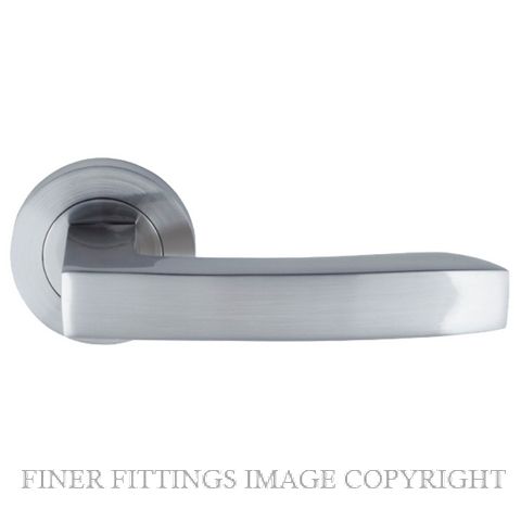 WINDSOR 9022-9052 BN CORBEL LEVER ON ROSE BRUSHED NICKEL