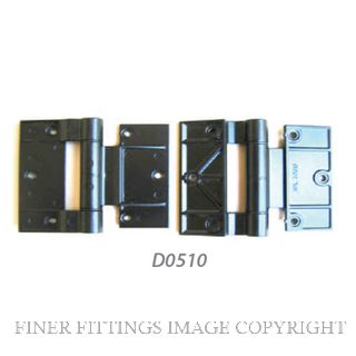 FFHD0510 HINGE - ALTHERM & VANTAGE 100MM ALU DOOR BLACK