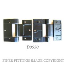 FFHD0550 HINGE - ALTHERM & VANTAGE 90MM ALU DOOR BLACK