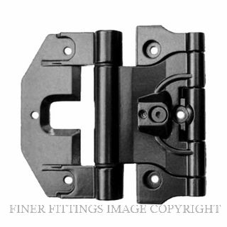 FFHD0680 HINGE - APL ADJUSTABLE ALUMINIUM DOOR HINGE BLACK