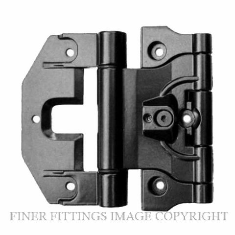 FFHD0680 HINGE - APL ADJUSTABLE ALUMINIUM DOOR HINGE BLACK