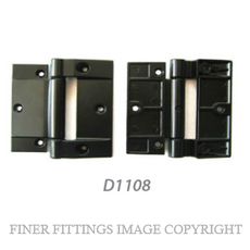 FFHD1108 HINGE - FLETCHER105MM - ALU DOOR BLACK