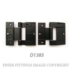 FFHD1385 HINGE - FAIRVIEW 90MM ALU & TIM DOOR BLACK