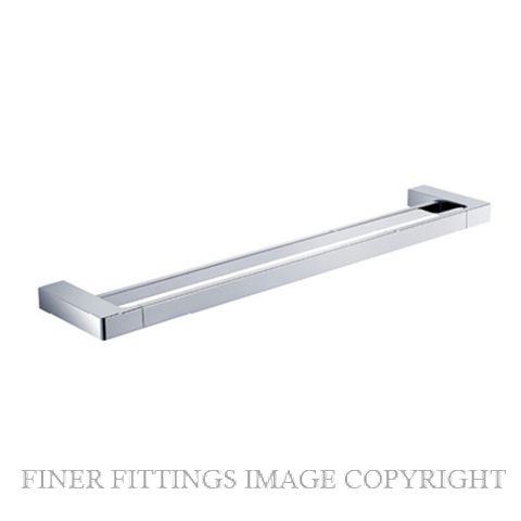 NR 6030D 800MM DOUBLE TOWEL RAIL CHROME PLATE