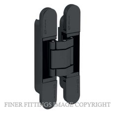 JNF IN.05.061.B 3D ADJUSTABLE INVISIBLE HINGE COPLAN MATT BLACK