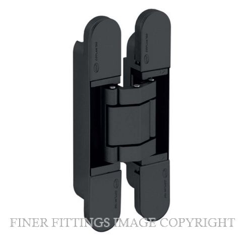 JNF IN.05.061.B 3D ADJUSTABLE INVISIBLE HINGE COPLAN MATT BLACK