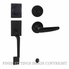 EZSET EZ400CAHNSC CAPRI ENT/SET SGL CYL HAWTHORN INT MATT BLACK