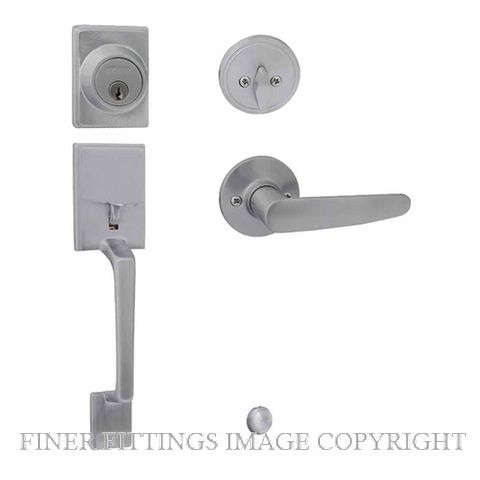 EZSET EZ400CAHNSC CAPRI ENT/SET SGL CYL HAWTHORN INT SATIN CHROME