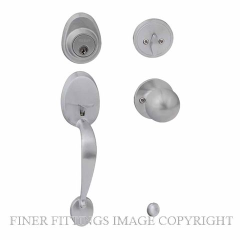 EZSET EZ400MABASC MAYFAIR ENT/SET SGL CYL BALA INT SATIN CHROME