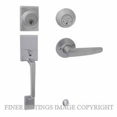 EZSET EZ410CAHNSC CAPRI ENT/SET DBL CYL HAWTHORN INT SATIN CHROME